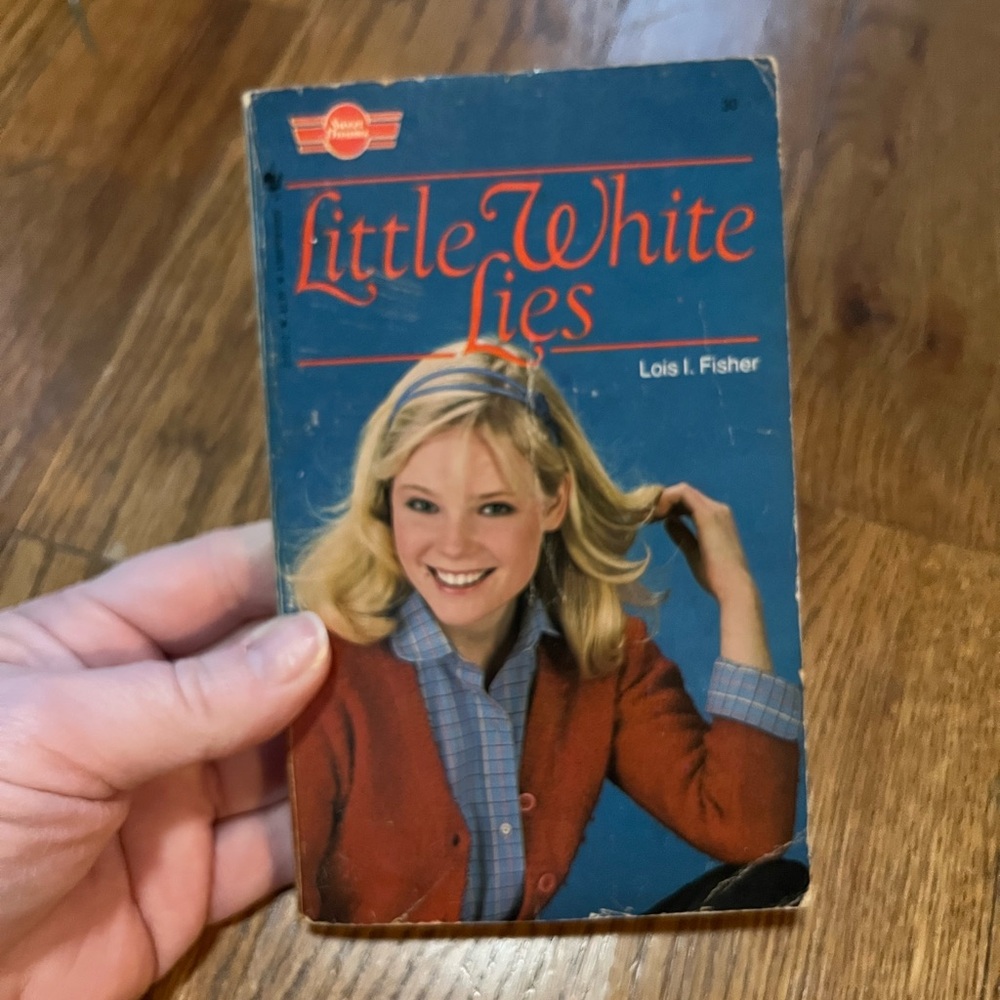 Little White Lies Vintage paperback book by Lois I. Fisher